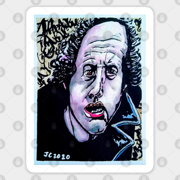 Ghost - "From The Gut" Subway Ghost portrait (original) Sticker by StagArtStudios