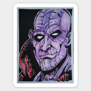 DC Comics - "The Deadman" Boston Brand portrait (original) Sticker