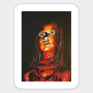 Carrie portrait (original) Magnet