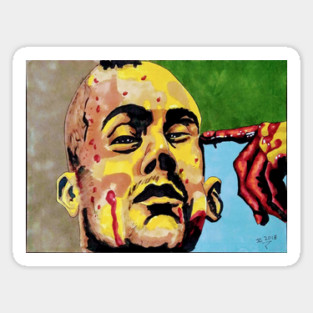 Taxi Driver - "Bang" Travis Bickle portrait (original) Sticker