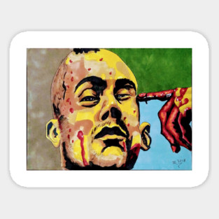 Taxi Driver - "Bang" Travis Bickle portrait (original) Magnet