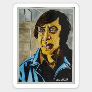 No Country For Old Men - "Call It" Anton Chigurh portrait (original) Sticker