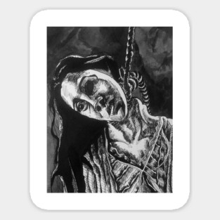Haunting Of Hill House - Bent Neck Lady portrait (original) Magnet