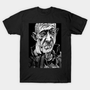 Mike Ehrmantraut "No Half Measures" portrait (original) T-Shirt
