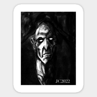 The Dead Man portrait (original) Magnet