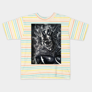 Etrigan "Gone Gone The Form O' Man" portrait (original) Kids T-Shirt