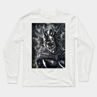 Etrigan "Gone Gone The Form O' Man" portrait (original) Long Sleeve T-Shirt