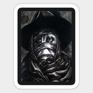 Darkman portrait (original) Magnet