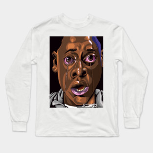 Get Out "The Sunken Place" portrait (original) Long Sleeve T-Shirt