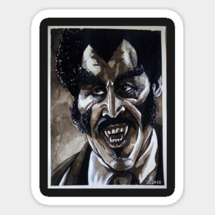 Blacula "Barbarity" portrait (original) Magnet