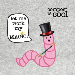 compost worm (magician) T-Shirt