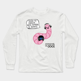 compost worm (dj) Long Sleeve T-Shirt