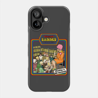 Read Banned Books Phone Case