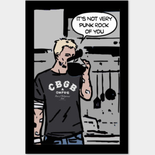 IT'S NOT VERY PUNK ROCK OF YOU Posters and Art