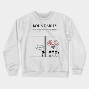 BOUNDARIES Crewneck Sweatshirt