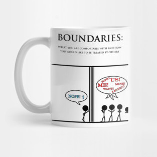 BOUNDARIES Mug