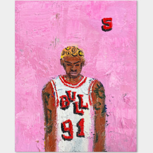 Dennis Rodman Posters and Art