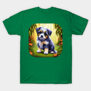 Havanese Puppy Dog Portrait T-Shirt