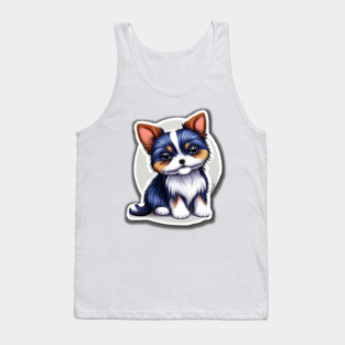American Biewer Terrier Puppy Tank Top