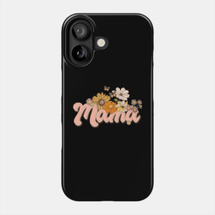 Floral Retro Mama Gift Phone Case