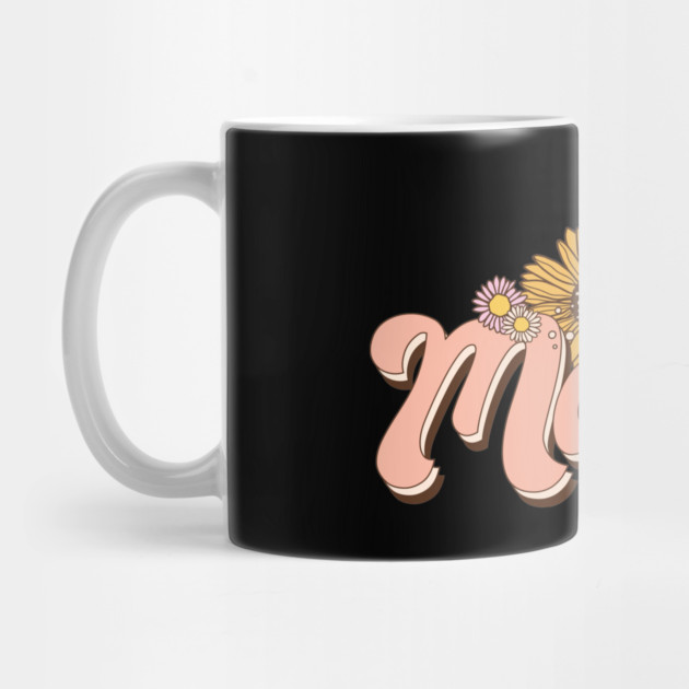 Floral Retro Mama Gift by The WYLD Tribe