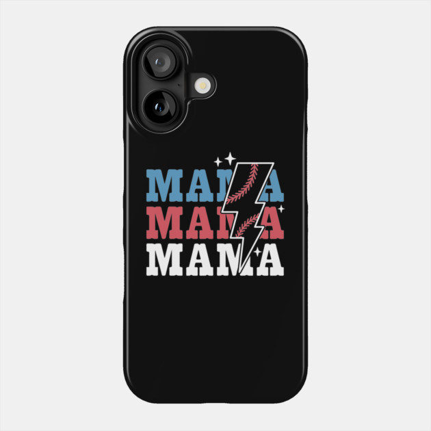 Baseball Mama Phone Case by The WYLD Tribe