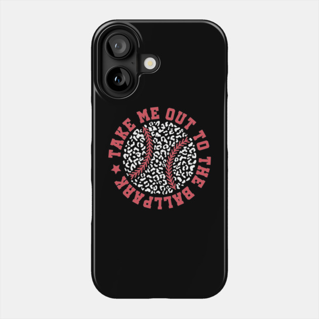 Take Me Out To The Ballpark Phone Case by The WYLD Tribe