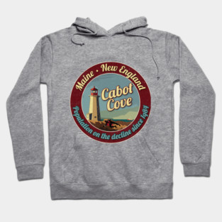 Cabot Cove Population on the decline since 1984 Hoodie