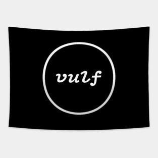 Simple Vulf Vulfpeck Minimalist Design Tapestry