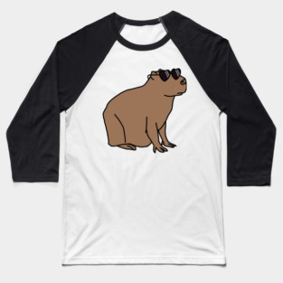 Capybara Baseball T-Shirt