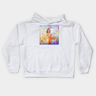 Katy Perry Prism Holographic flowers Kids Hoodie