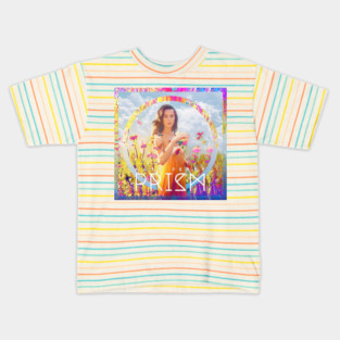 Katy Perry Prism Holographic flowers Kids T-Shirt