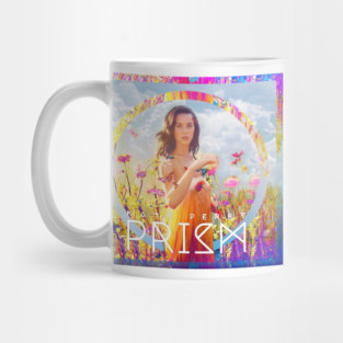 Katy Perry Prism Holographic flowers Mug