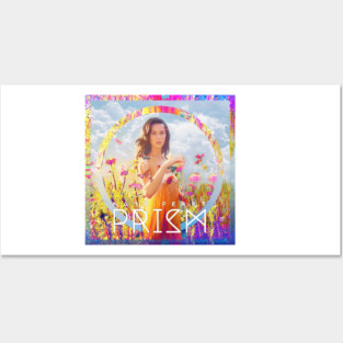Katy Perry Prism Holographic flowers Posters and Art
