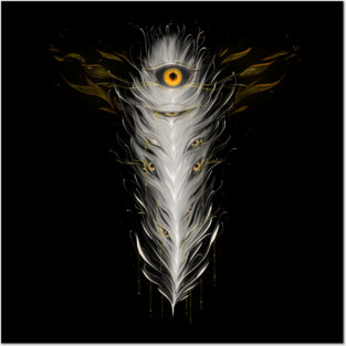 Angel Feather Posters and Art