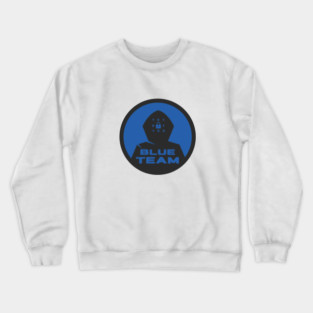 Cyber Security CTF Gamification Blue Team Logo Crewneck Sweatshirt