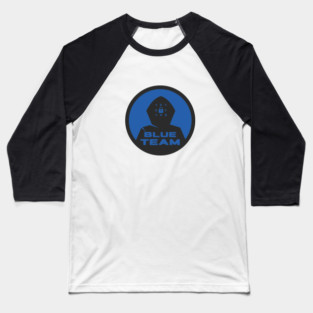 Cyber Security CTF Gamification Blue Team Logo Baseball T-Shirt