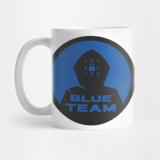 Cyber Security CTF Gamification Blue Team Logo Mug
