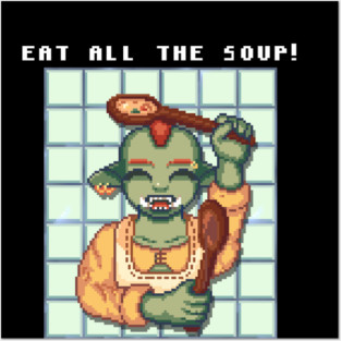 Soup Goblin Posters and Art