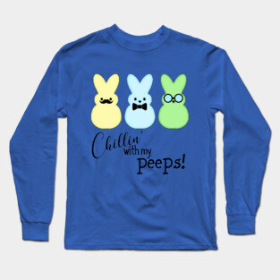 Chillin' With My Peeps - Boys   #E0001 Long Sleeve T-Shirt