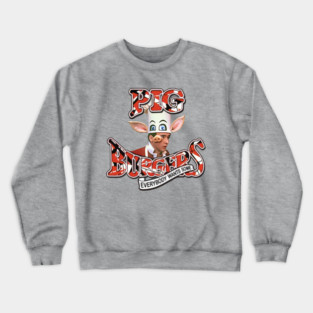 Pig Burgers with Lane Meyer VH-ized! Crewneck Sweatshirt