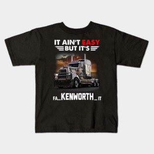 Trucker It Is Fa Kenworth It Kids T-Shirt