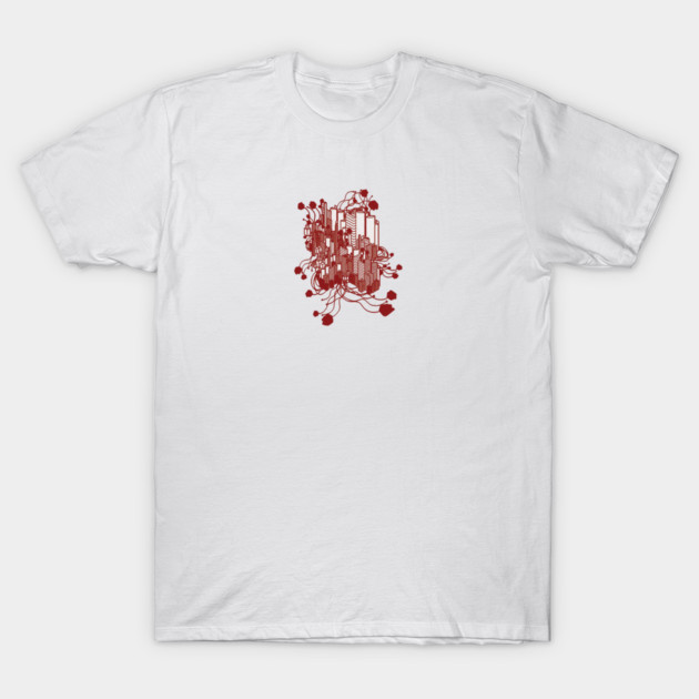 MM9 - City Wires T-Shirt by AfterPeopleRecords