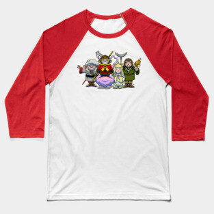 Monkey Magic Crew! Baseball T-Shirt