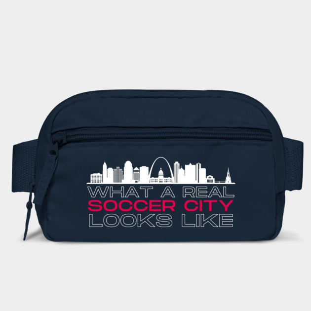 Real Soccer City Navy by Litehouse Tees