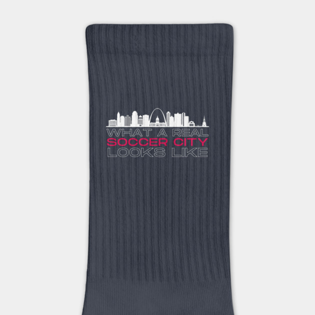 Real Soccer City Navy by Litehouse Tees
