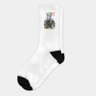 1902 Rough Rider Teddy Roosevelt Socks