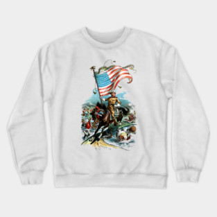 1902 Rough Rider Teddy Roosevelt Crewneck Sweatshirt