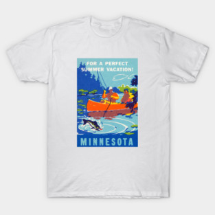 1940 Vacation in Minnesota T-Shirt