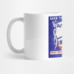 1947 Back the Jewish State of Israel Mug